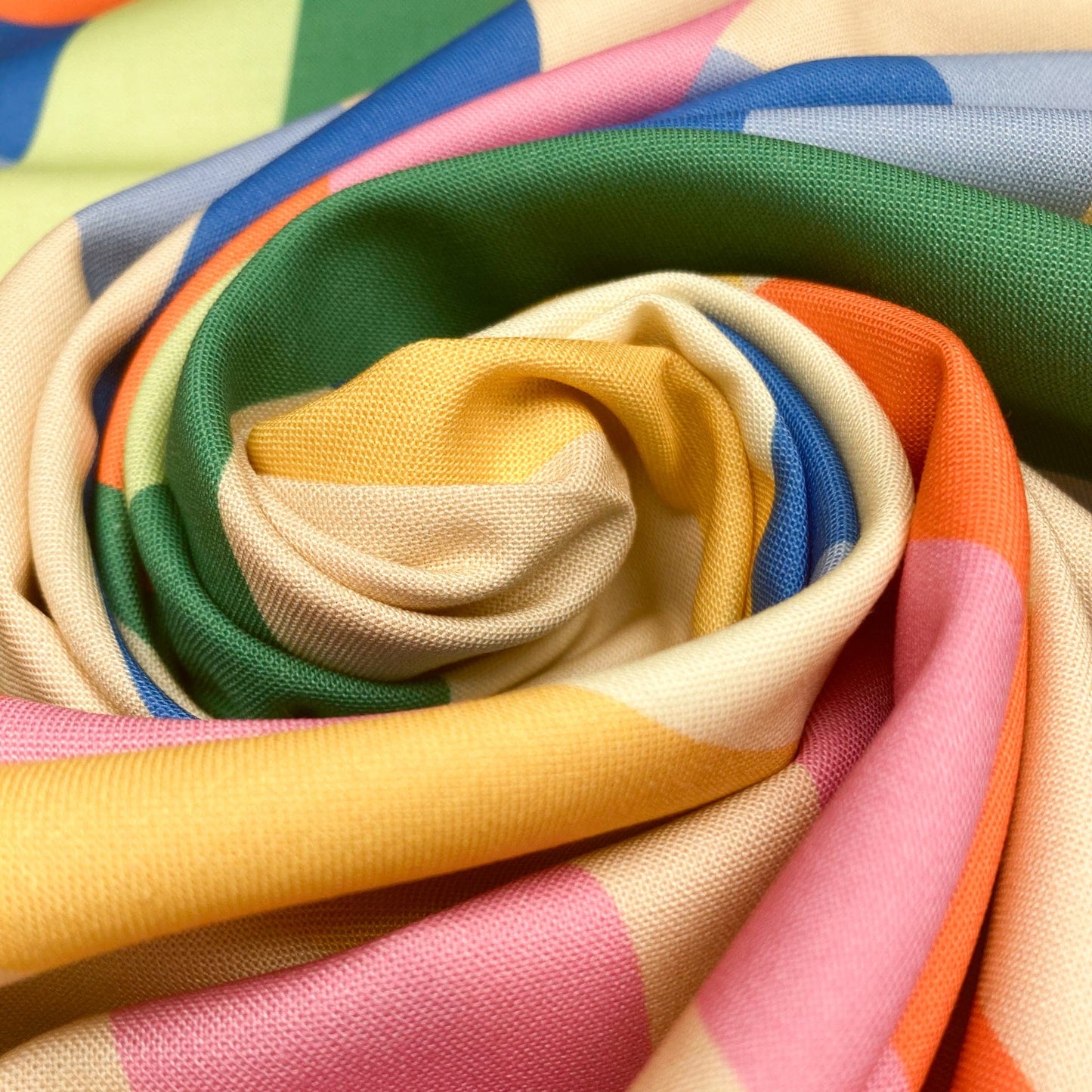 Moda Emily van Hoff 'Groove' Quilting Cotton Squiggle in 'Luminous Multi'
