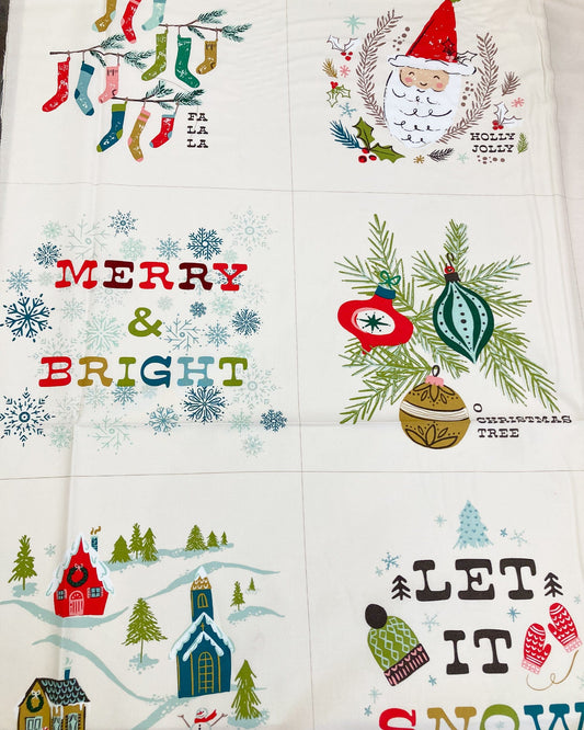 Moda 'Cozy Wonderland' Quilting Cotton Panel