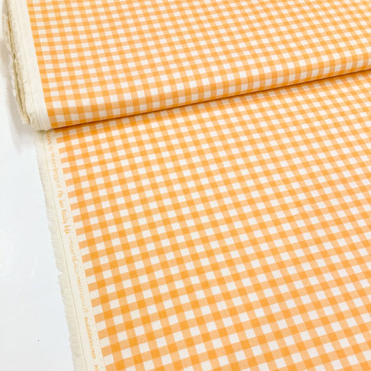 Moda 'Cottage Charm' Quilting Cotton Yellow Gingham