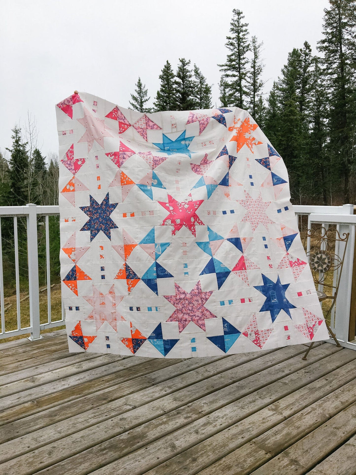 Modernly Morgan: Starshine Quilt Pattern