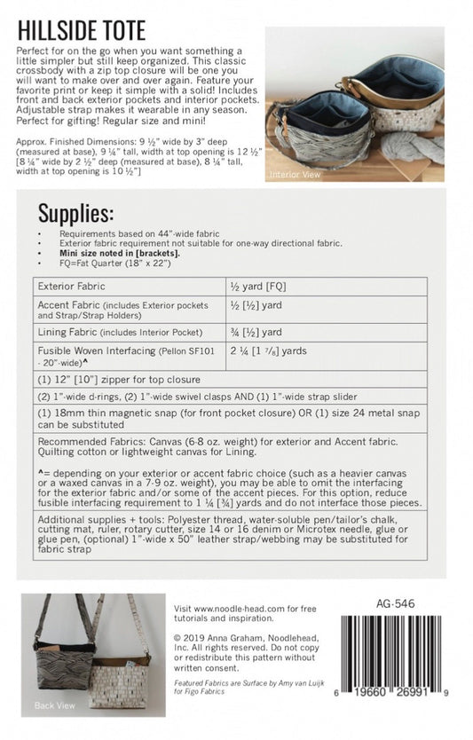 Noodlehead: Hillside Tote