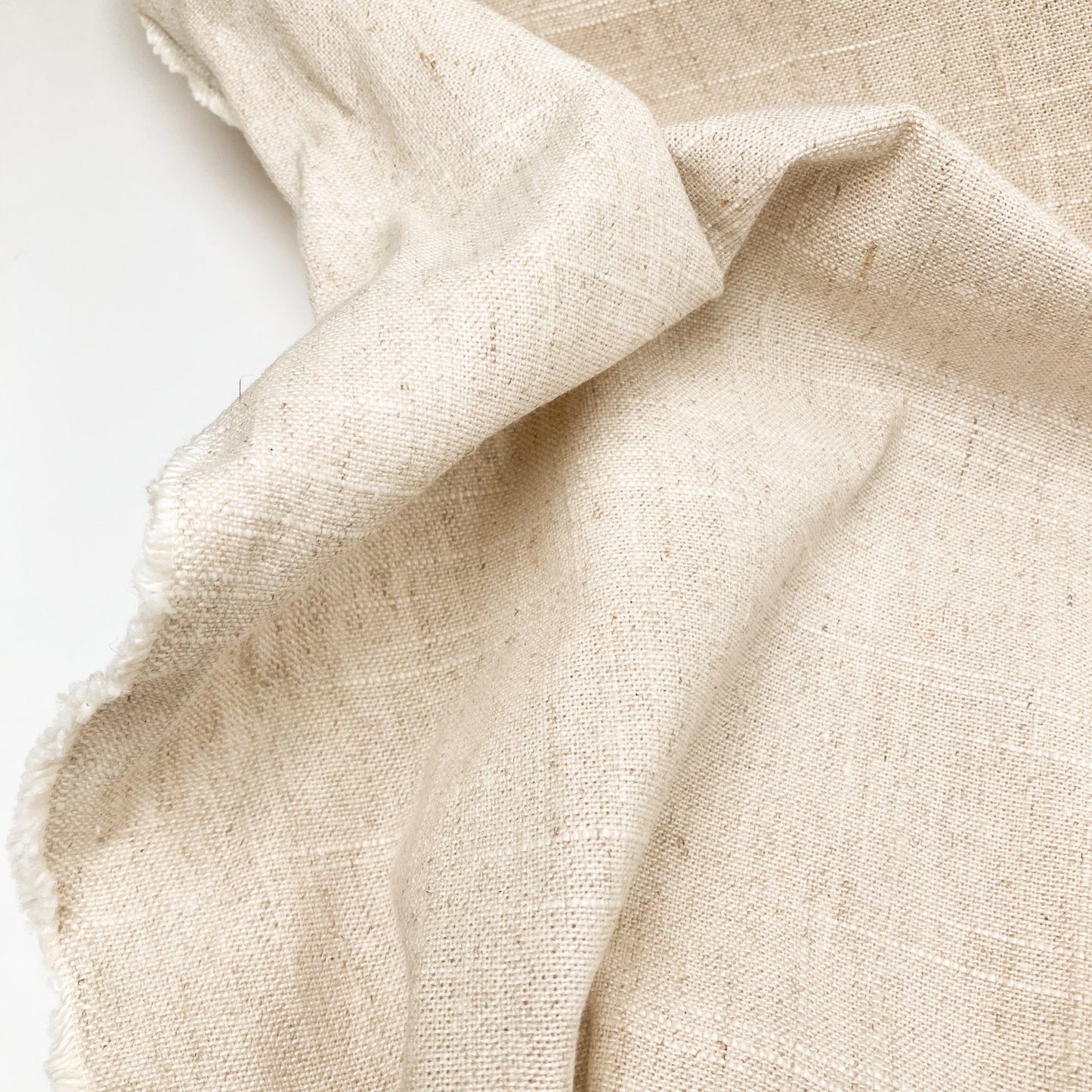 Heavy Slub UK Linen in Oatmeal