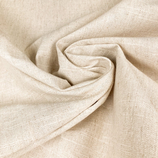 Heavy Slub UK Linen in Oatmeal
