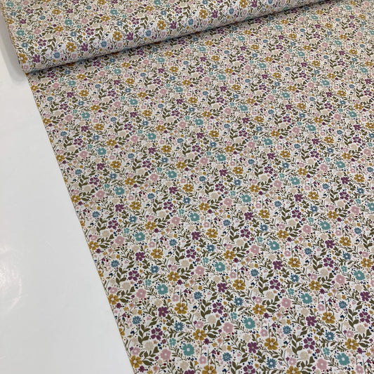 RJR Fabrics Quilting Cotton 'Flower Magic Tea Blend'