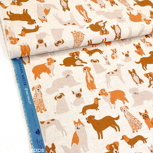 Ruby Star Society 'Dog Park': 'Dog Medley' Canvas in Natural