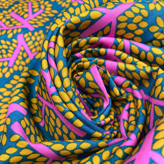 Ruby Star Society 'Bird is the Word' Quilting Cotton 'Canopy' in Storytime