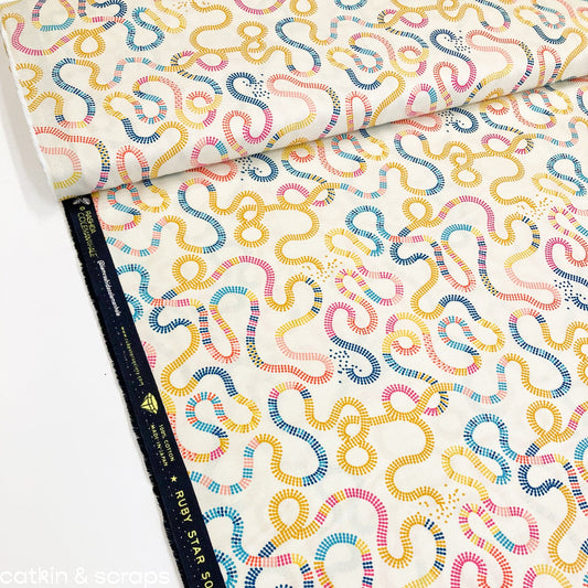 Ruby Star Society 'Pivot' Quilting Cotton 'Beaded' in Natural