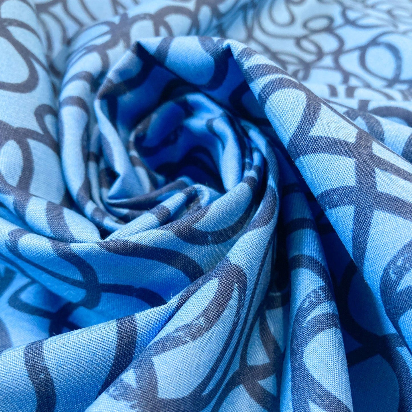 Ruby Star Society 'Tomato Tomahto' Quilting Cotton 'Noodles' in Lindley Blue