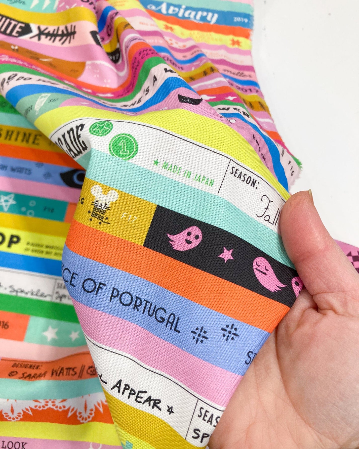 Ruby Star Society 'Selvedge Magic' Panel