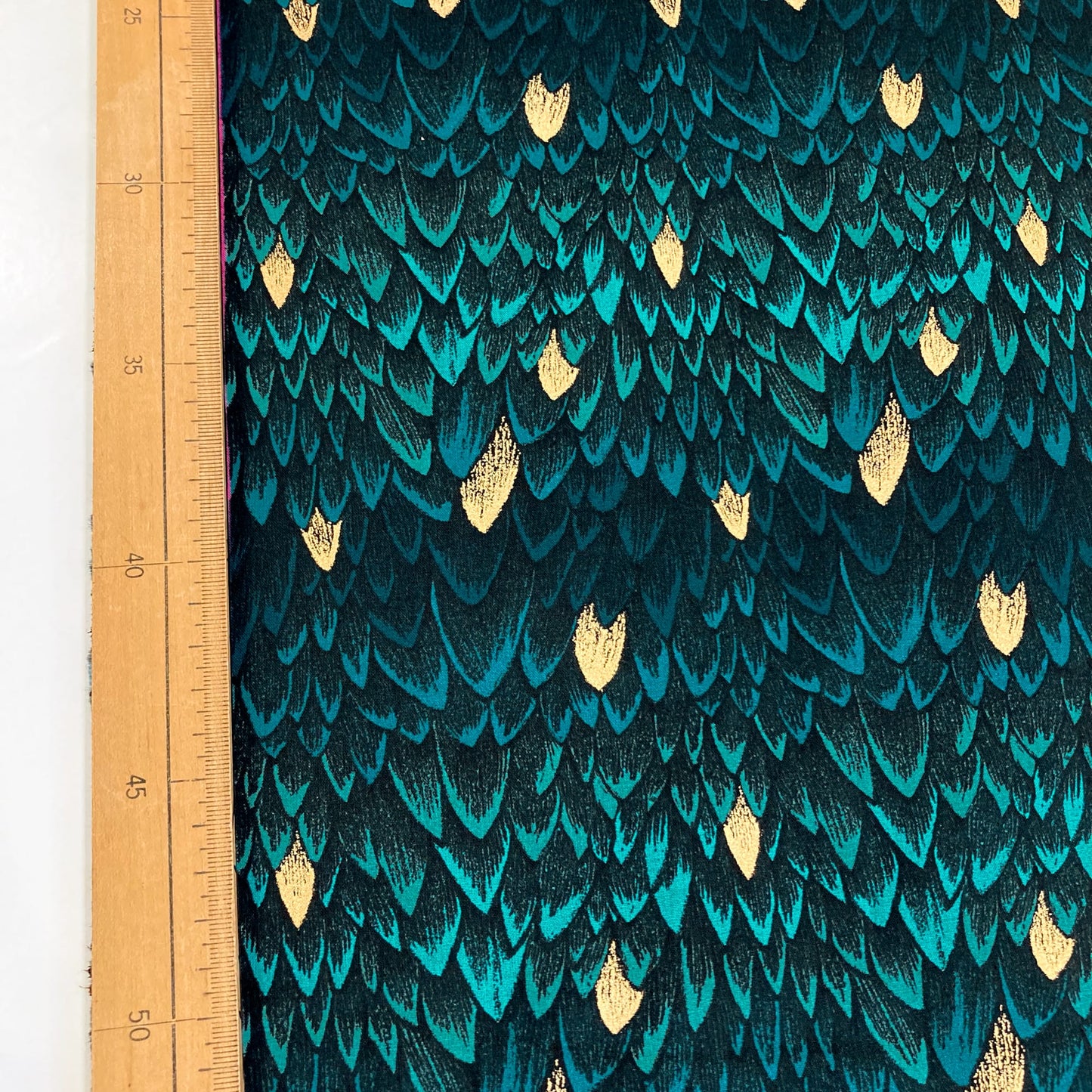 Ruby Star Society 'Fireglow' Quilting Cotton 'Scales' in Galaxy