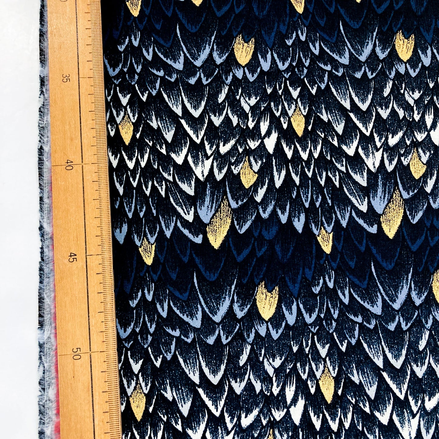 Ruby Star Society 'Fireglow' Quilting Cotton 'Scales' in Smoke