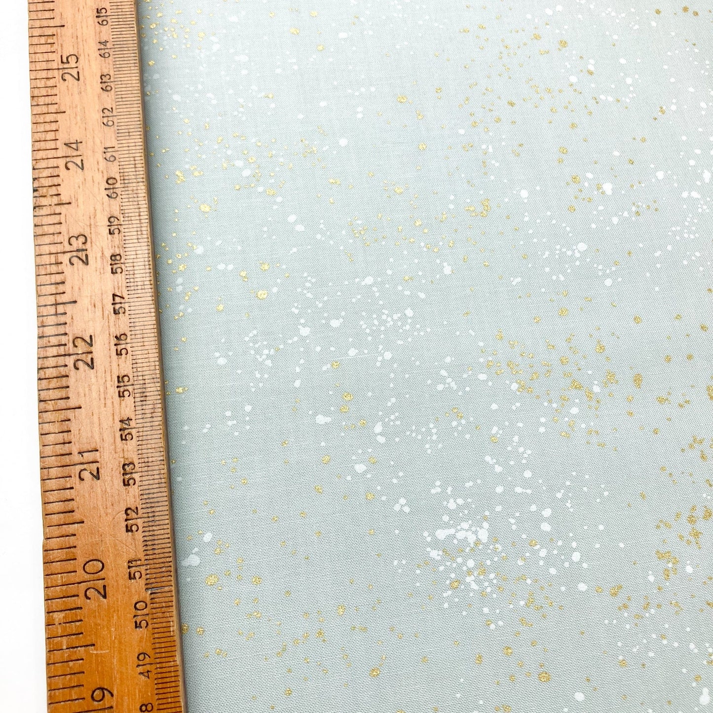 Ruby Star Society 'Speckled' Quilting Cotton in 'Dove' (Metallic)