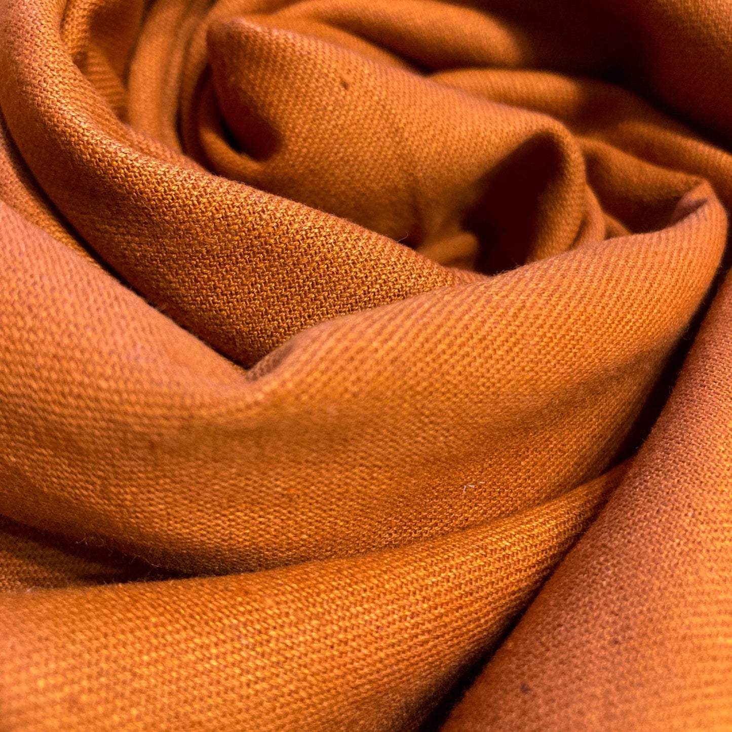 44cm Piece Ruby Star Society 'Honey' Warp and Weft Crossweave Solid in 'Saddle'