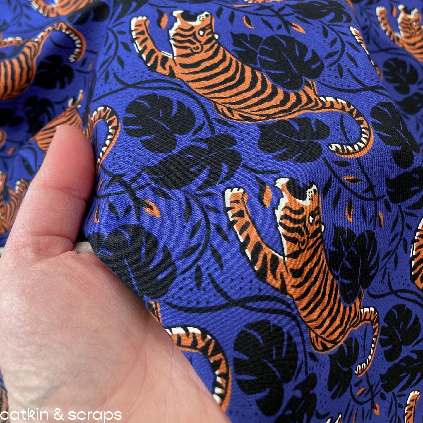 Sevenberry Cotton Broadcloth 'Tiger'
