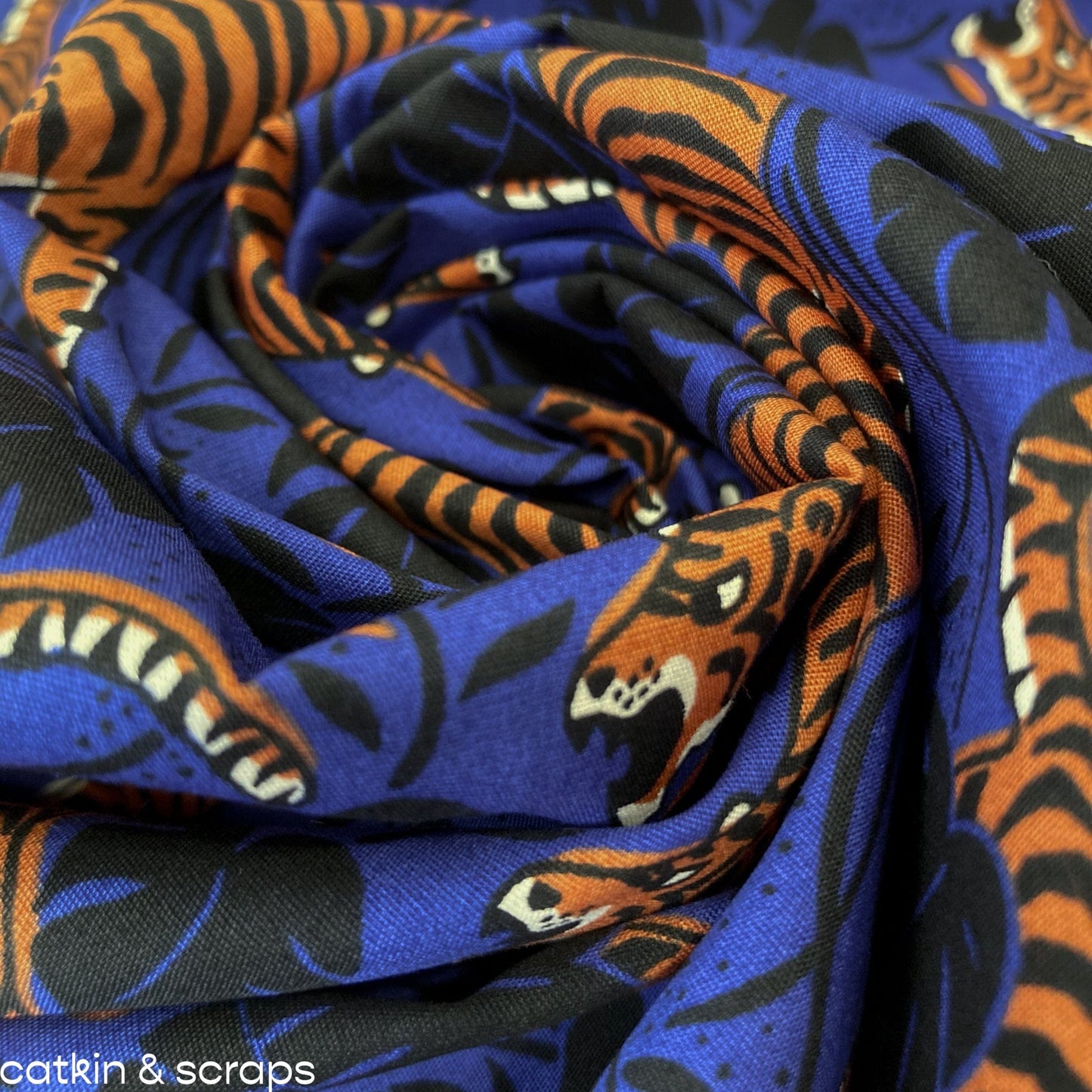 Sevenberry Cotton Broadcloth 'Tiger'