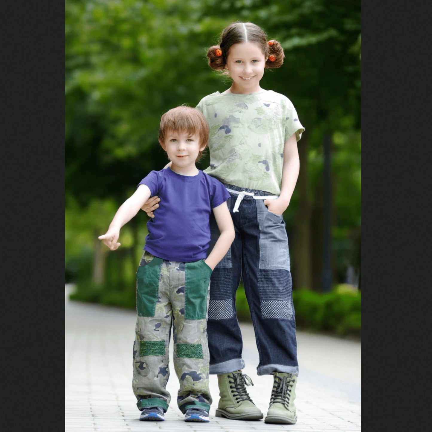 Sew Different: Mini-Me Rumpus Pants