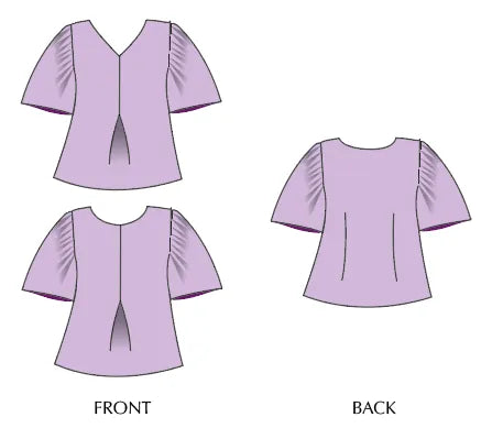 Sew Different 'Quick Makes': Frill Sleeve Top