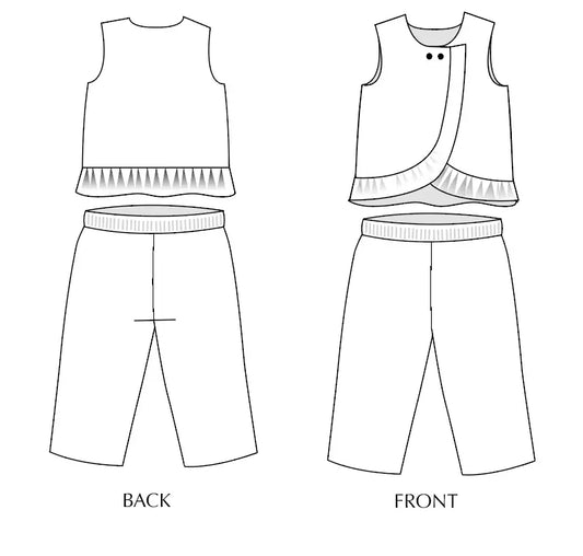 Sew Different: Mini-Me Kiki Top & Pants