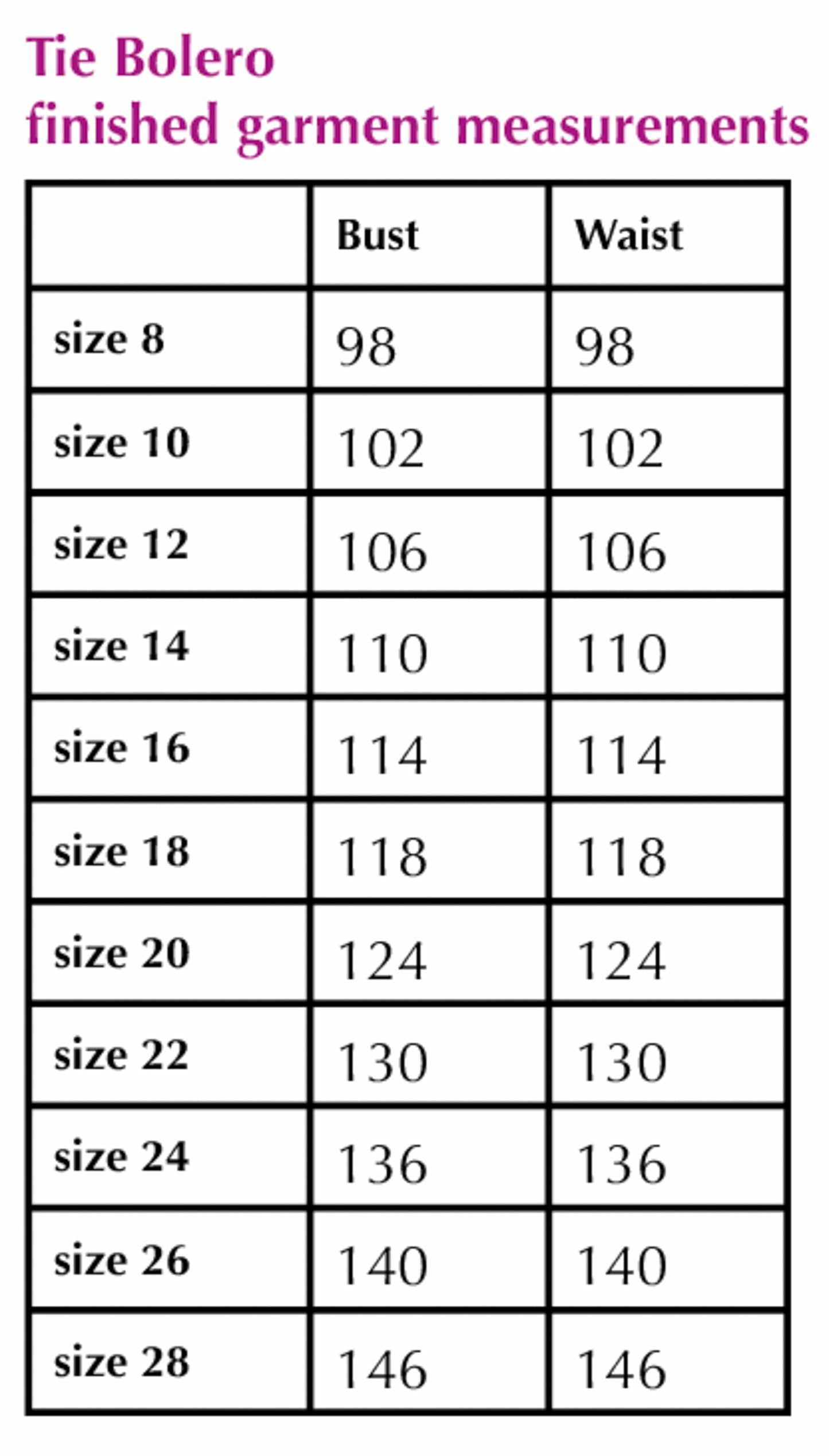Sew Different: Tie Bolero