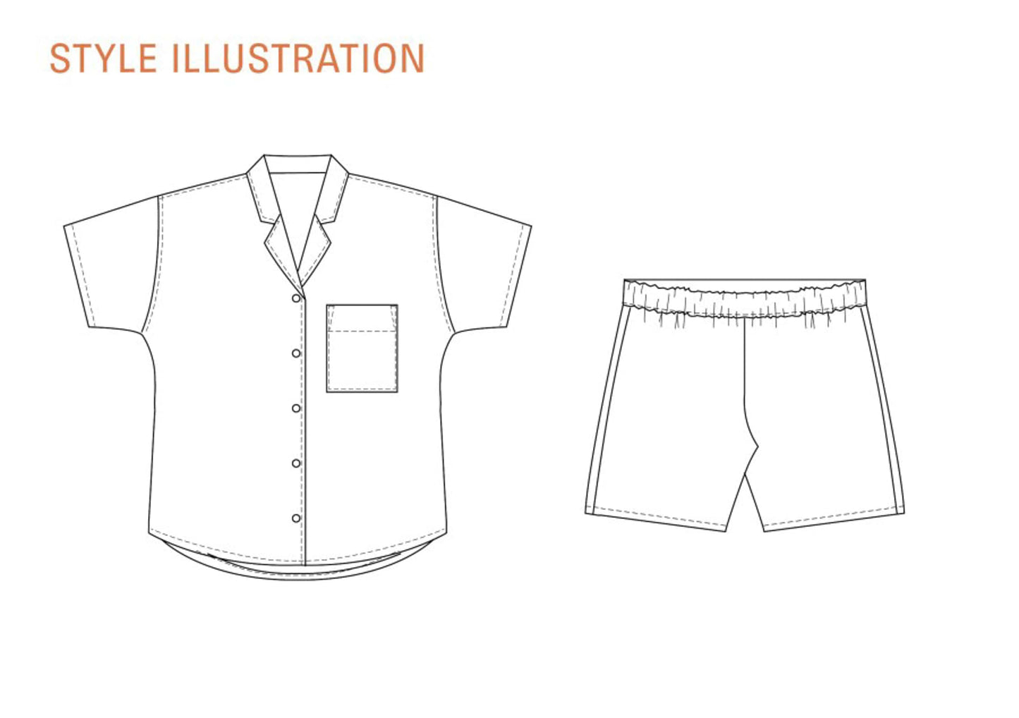Wardrobe By Me: Camp Shirt and Shorts