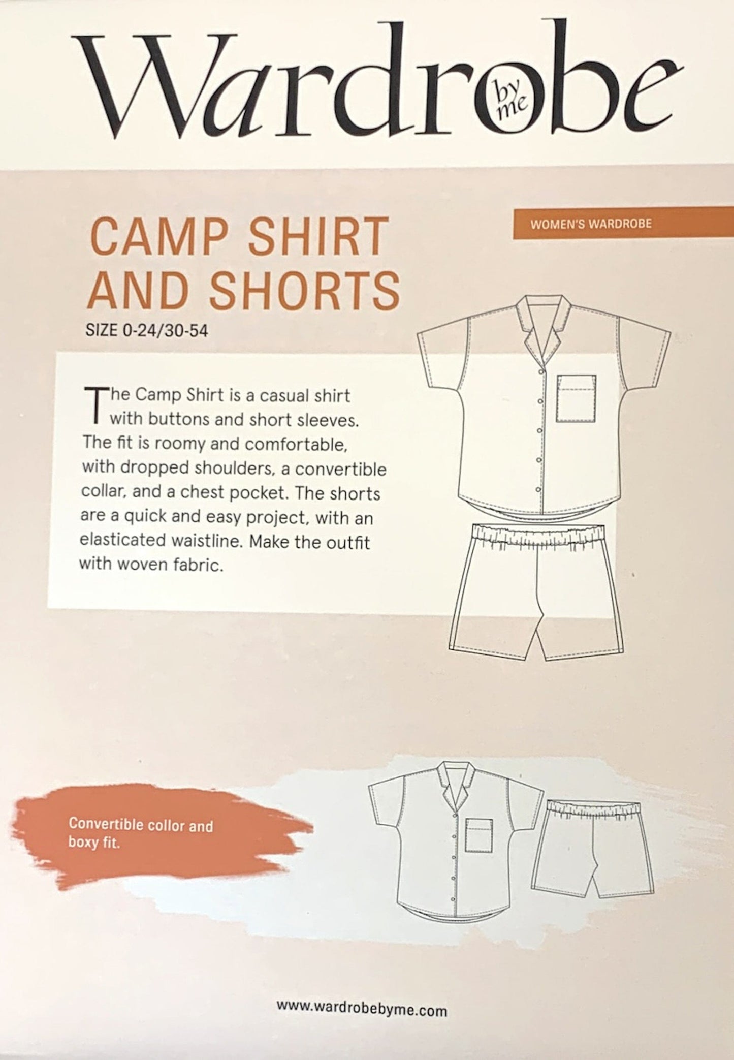 Wardrobe By Me: Camp Shirt and Shorts