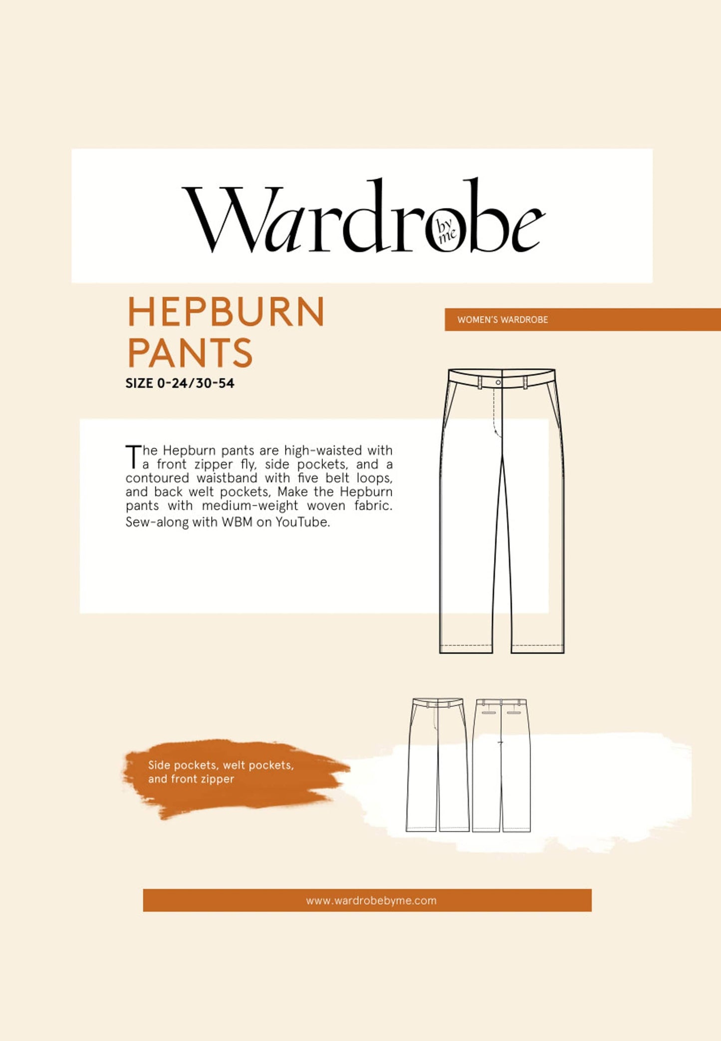 Wardrobe By Me: Hepburn Pants