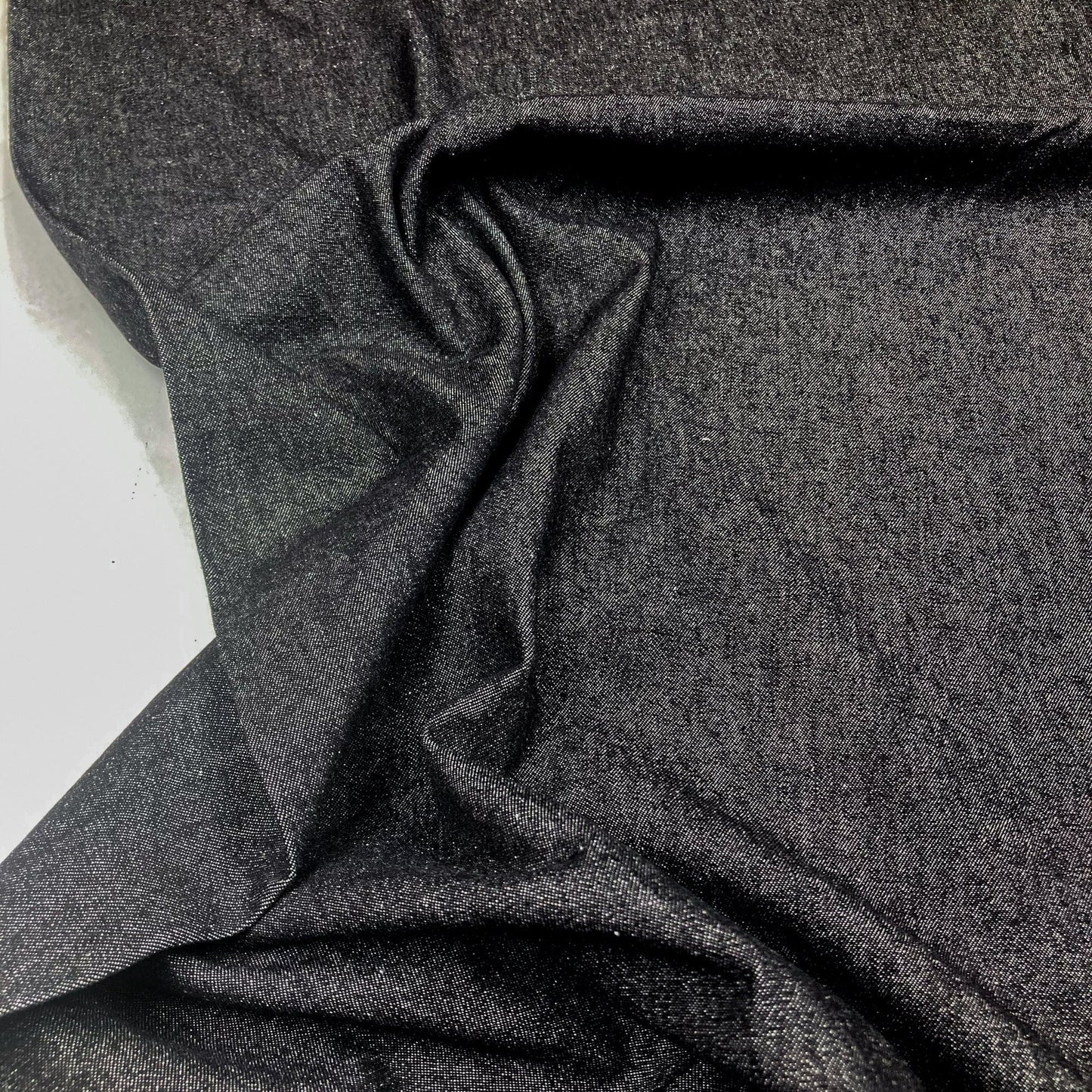 7 oz Cotton Denim in Black