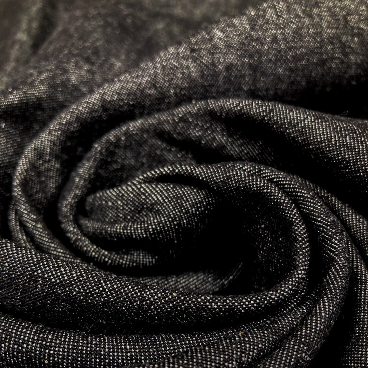 7 oz Cotton Denim in Black
