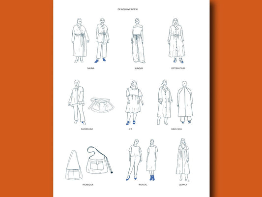 Tauko Sewing Pattern Magazine Issue 9