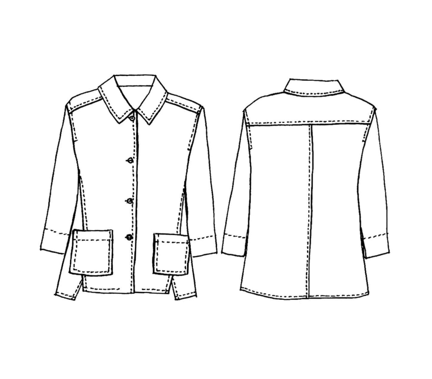 Tessuti Patterns: Harlow Shirt