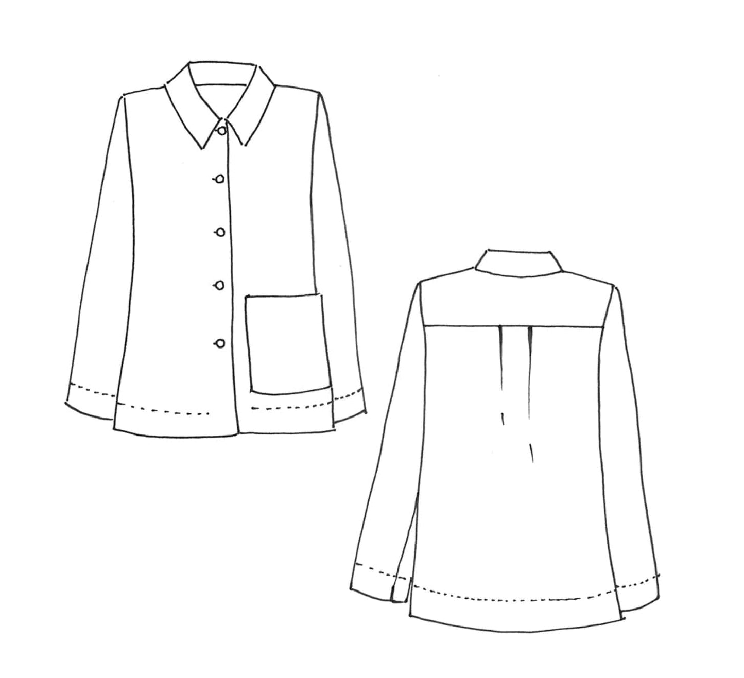 Tessuti Patterns: Ines Shirt