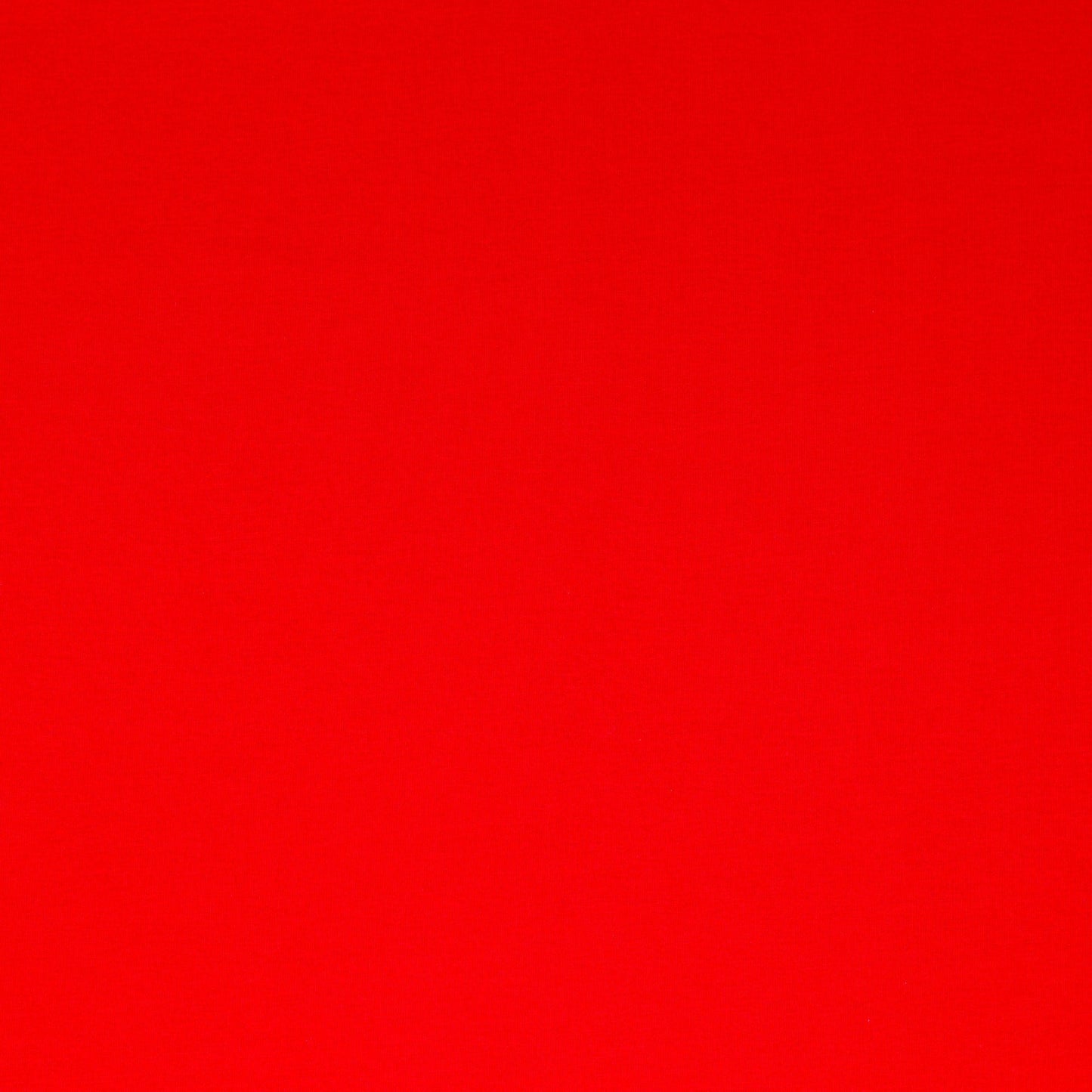 Organic Cotton French Terry in Tomato Red