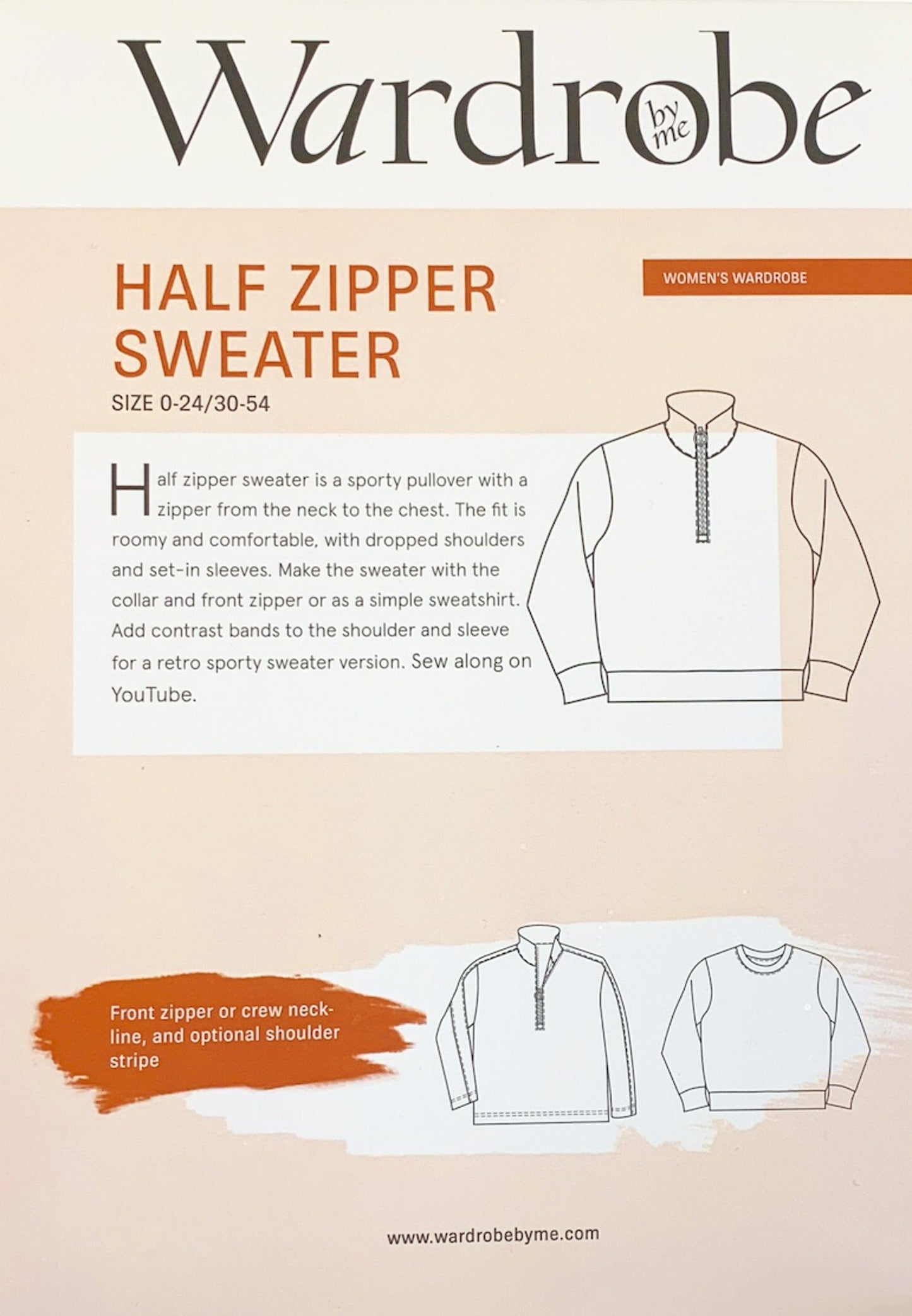 Wardrobe By Me: Half Zipper Sweater