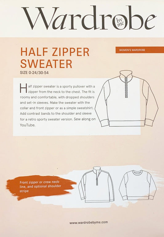 Wardrobe By Me: Half Zipper Sweater