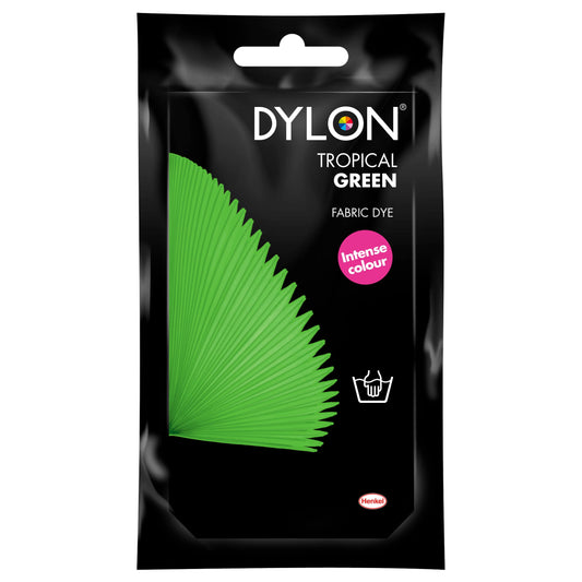Dylon Hand Dye for Fabric in Tropical Green