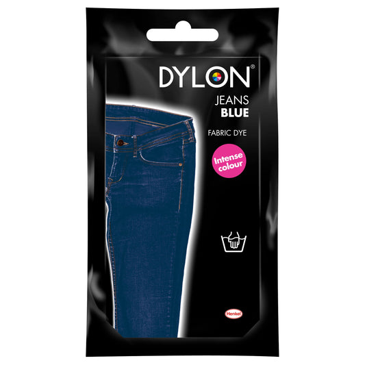 Dylon Hand Dye for Fabric in Jeans Blue