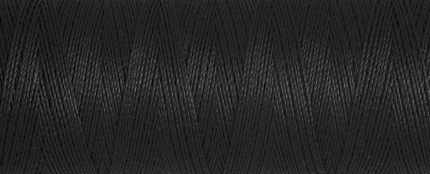 100 m Reel Gütermann Recycled Sew-All Thread in Black 000