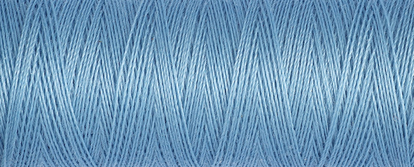 100m Reel Gütermann Recycled Sew-All Thread in Sky Blue 143