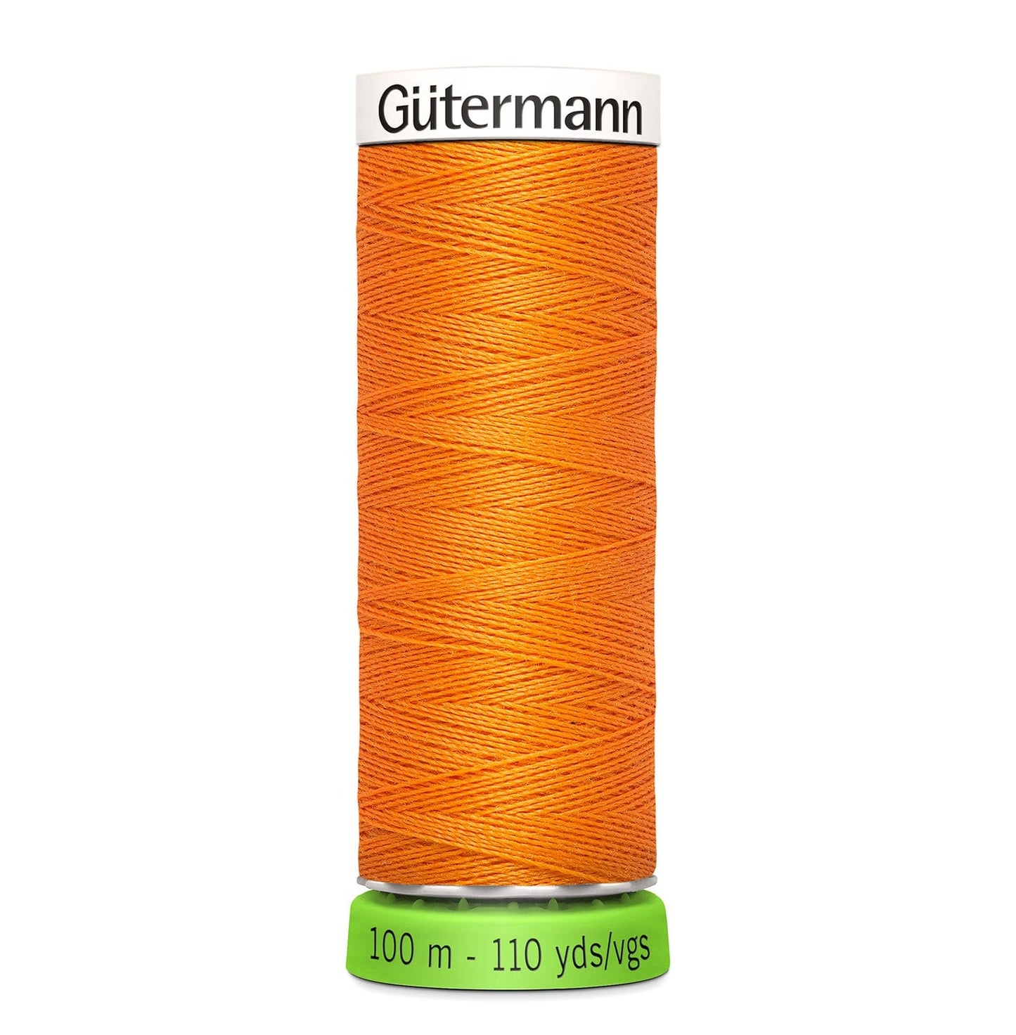 100 m Reel Gütermann Recycled Sew-All Thread in Orange no. 350