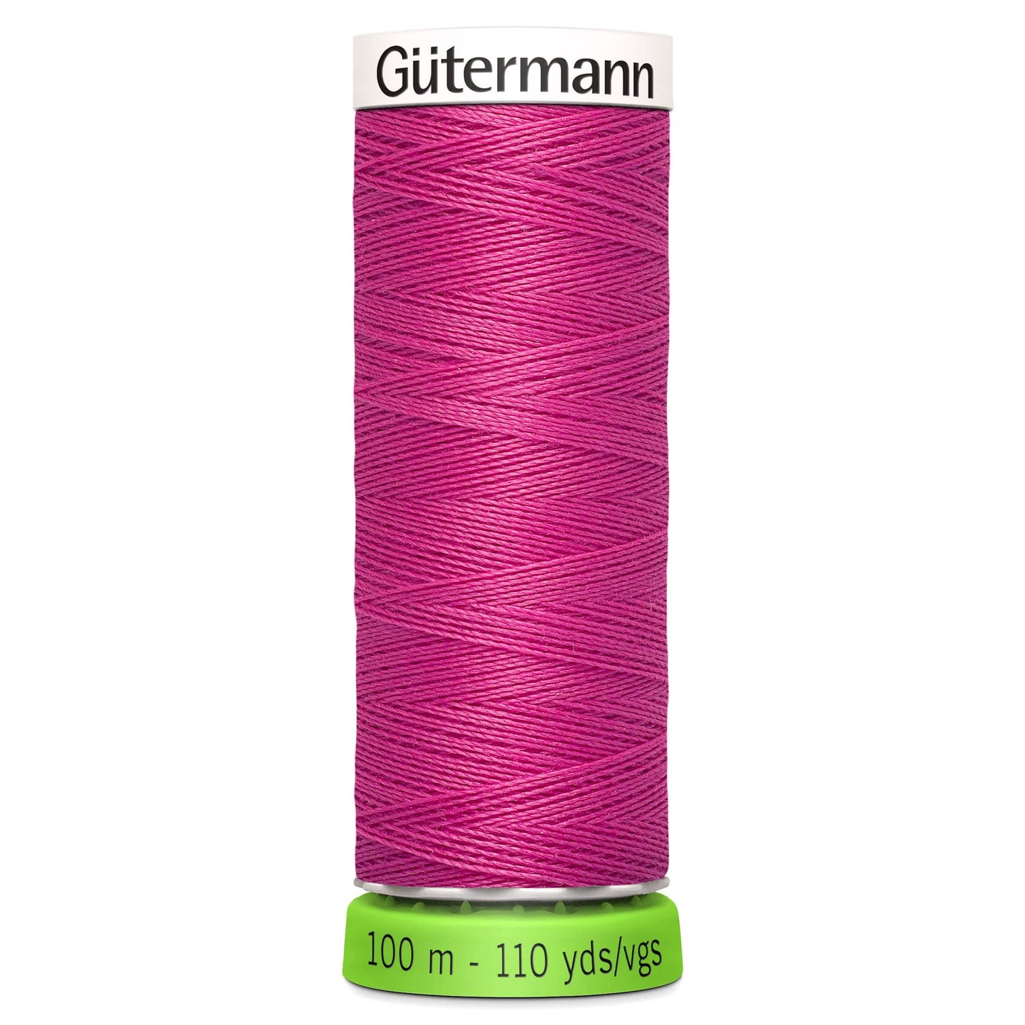 100 m Reel Gütermann Recycled Sew-All Thread in Hot Pink, no. 733