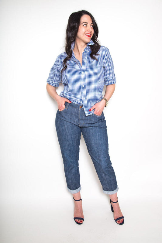 Closet Core Patterns: Morgan Non-Stretch Jeans