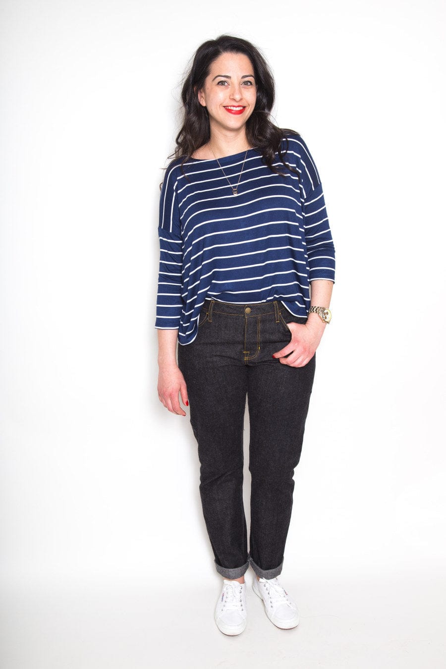 Closet Core Patterns: Morgan Non-Stretch Jeans