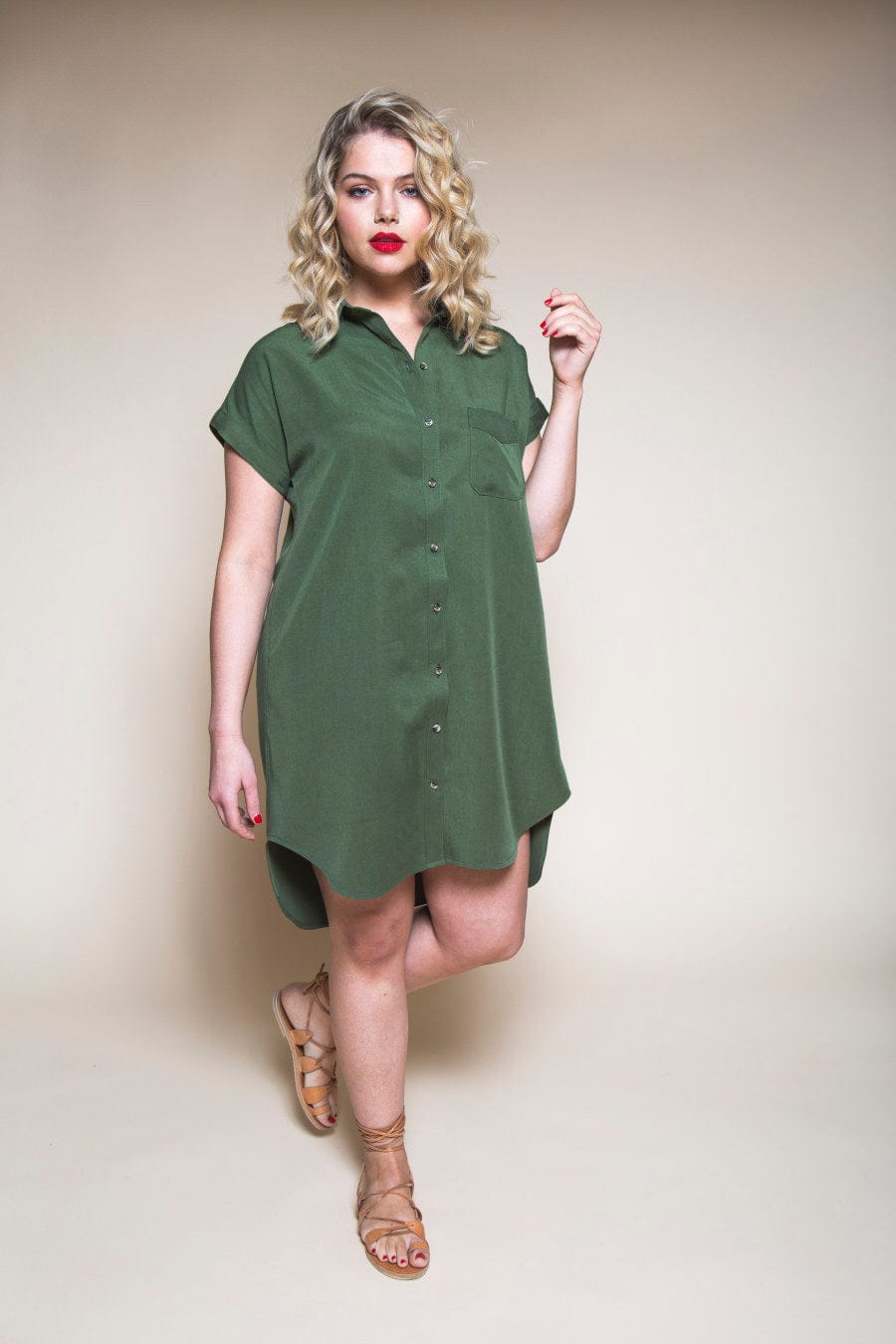 Closet Core Patterns: Kalle Shirt and Shirt Dress