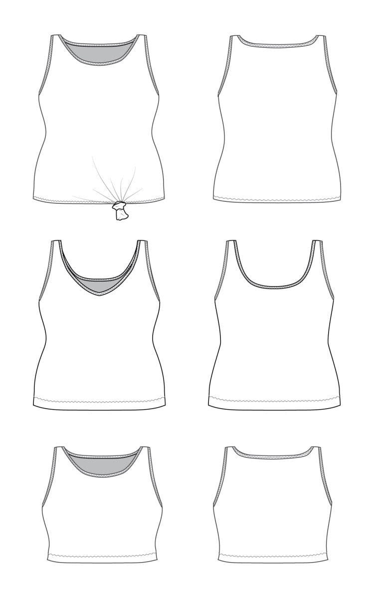 Cashmerette: Saybrook Tank