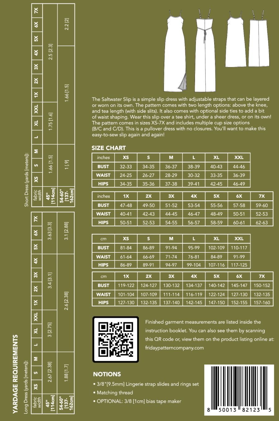 Friday Pattern Company: The Saltwater Slip