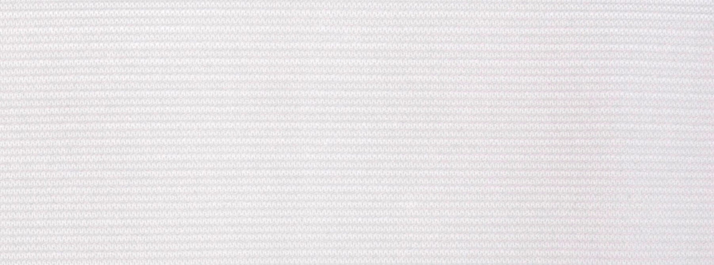 25mm Premium Woven Elastic in White