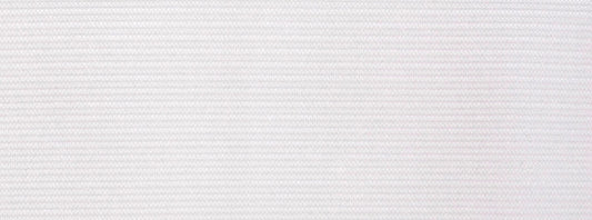 25mm Premium Woven Elastic in White