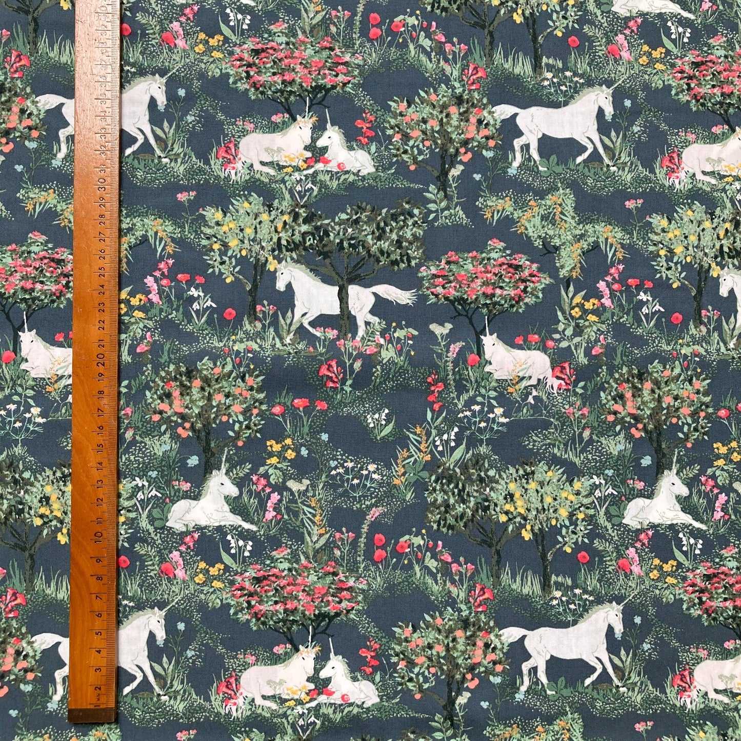Art Gallery Fabrics Fine Cotton 'Mystical Quest by Night'
