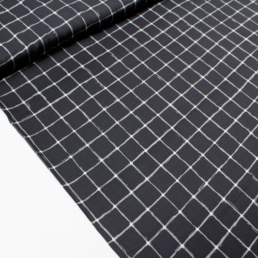 Art Gallery Fabrics Fine Rayon 'Grid Negative