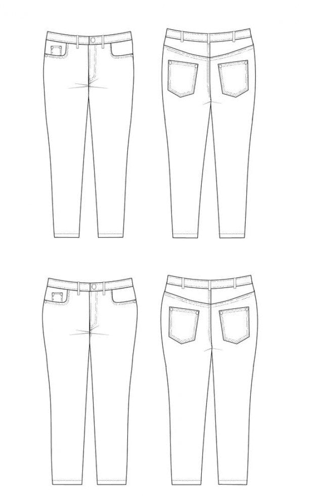Cashmerette: Ames Jeans